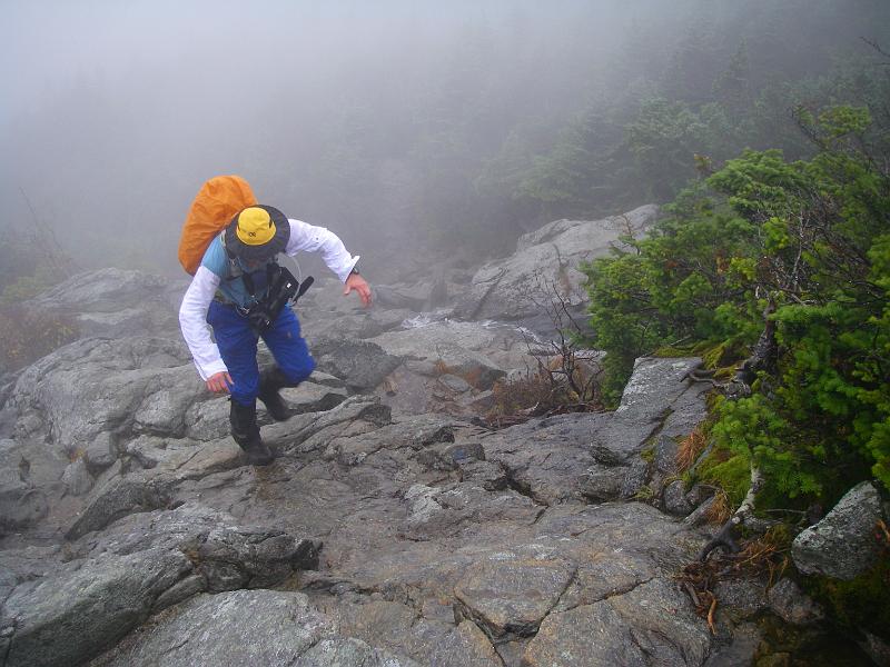 IMGP5029  Wash 03 still more steep.JPG - Also foggy -  Photo by Rickey Shortt